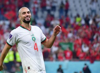 سفيان أمرابط أفضل لاعب في مباراة المغرب وزامبيا