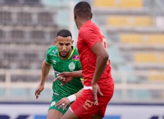 الرجاء الرياضي يفوز على يوسفية برشيد
