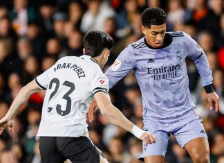 ريال مدريد يتعادل أمام فالنسيا في مباراة مثيرة