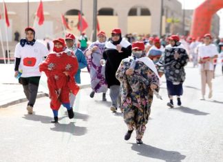 الرياضة للجميع: وجدة تحتضن الجمعة المقبل المحطة الخامسة من سباق “خطوات النصر النسائية”