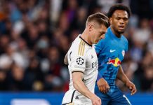 ريال مدريد يتعادل مع لايبزيغ ويبلغ ربع نهائي دوري أبطال أوروبا